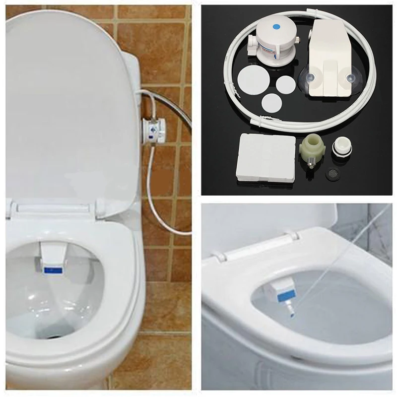 Unisex Bathroom Smart Toilet Bidet Hygiene Water Washing Gun Toilet Flushing Sanitary Bidet Seat WC Bidet for Bathroom Tools