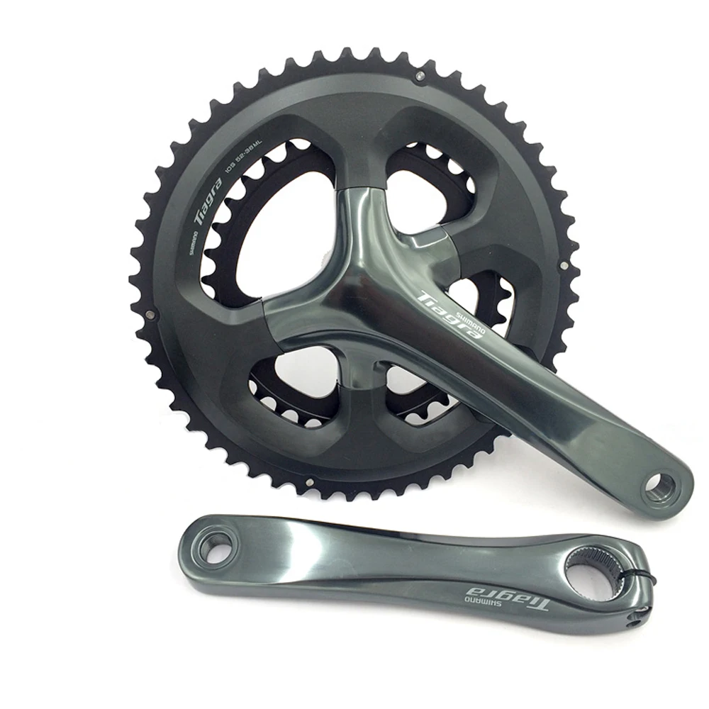 Shimano Tiagra FC-4700 Double Chainset 10 Speed Compact Silver