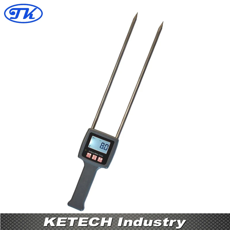TK100 со многими другими материалами ЖК-дисплей измеритель влажности