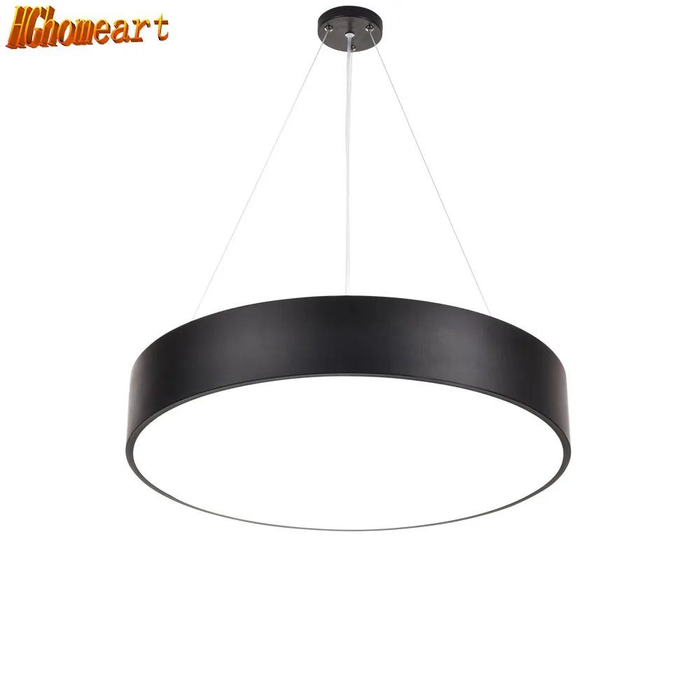 

HGHomeart 110V/220V Simple Led Pendant Lights Luster Lampadario Lamp Hanging Lighting Fixtures In The Living Room Office Light