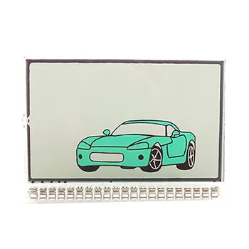 

2015 free shipping russian version DG-9010 lcd display for Dagger DG-9010 lcd remote two way car alarm system