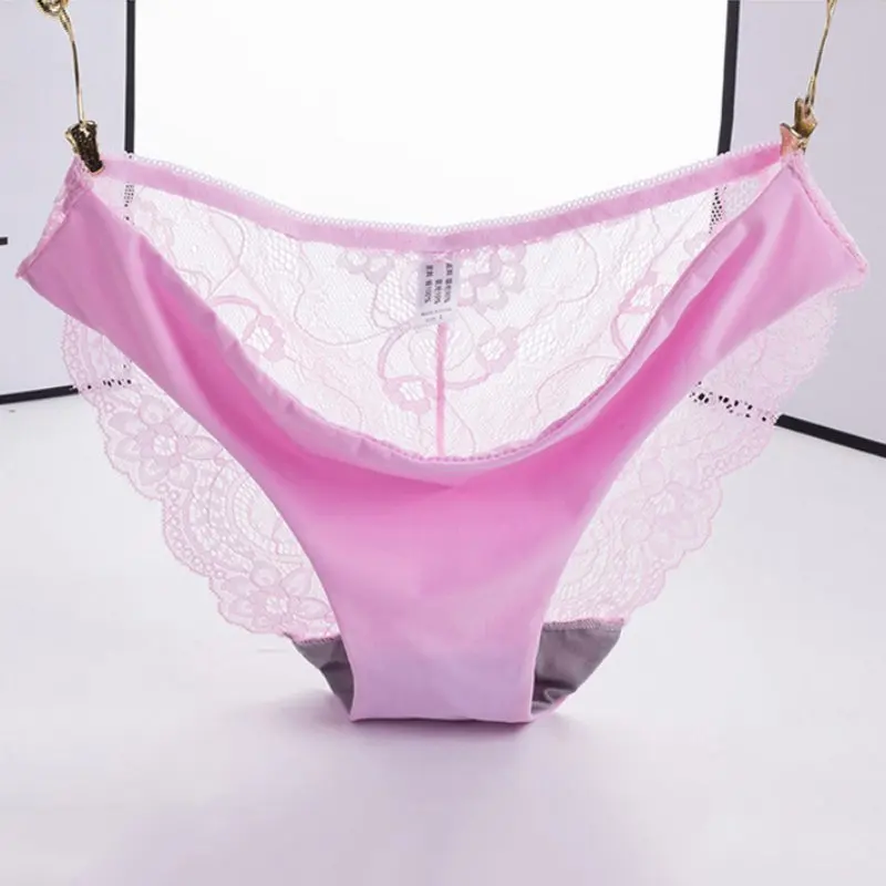 

New Sexy Women Underwears Lace Seamless Panties Soft Lingerie Knickers Bikini Briefs H34