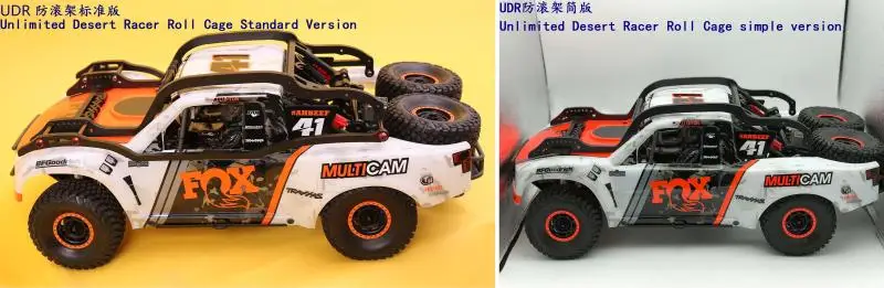 TRAXXAS udr нейлоновая рулонная клетка, рулонная арматура, оболочка для RC автомобиля 1/7, TRAXXAS, неограниченное количество, защита корпуса для пустынного гонщика