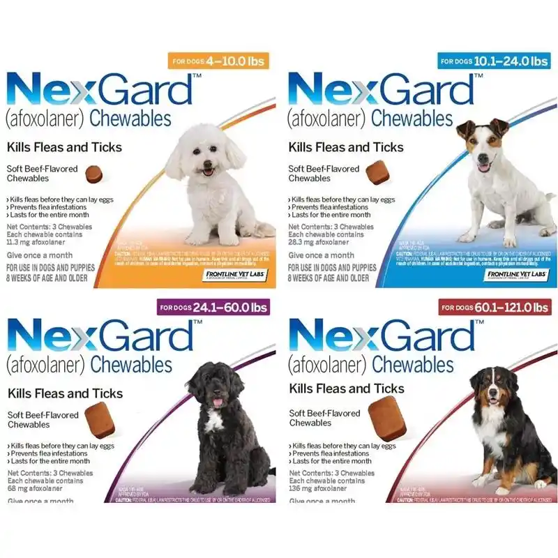 3 month chewable flea and tick