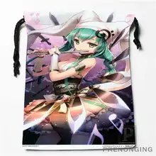 Пользовательские Sexy аниме девочек мешки Drawstring печати для хранения мода путешествия мини-сумка Плавание Пеший Туризм игрушки мешок Размеры 18x22 см#171208-27