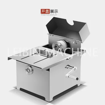 

Stainless Steel Hand Rolling Sausage Stuffer Machine Sausage Tying Machine Sausage Knotting Machine