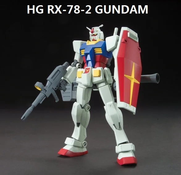 Japaness Bandai HG 1/144 модель Gundam RX-78-2 Готовая модель Pleayer One RIKU'S мобильный костюм супер робот Unchained мобильный костюм детские игрушки