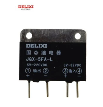 

DELIXI Mini Pin PCB Circuit Board DC-DC/DC-AC JGX-5FA-L/JGX-5F-L Solid State Relay DC Control DC/AC SSR 5A