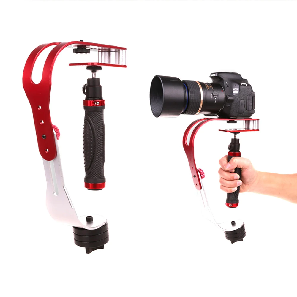 

Red Professional Handheld Stabilizer Video Steadicam for Canon Nikon Sony Pentax Digital Camera DSLR Camcorder DV 1.5kg