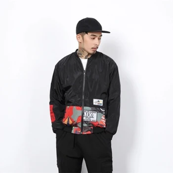 

Casual 2019 Men Jacket Spring Hip Hop Plus Size Pilot Jackets Men Autumn Jaqueta Masculina Sportswear jacket korean men 50J0014