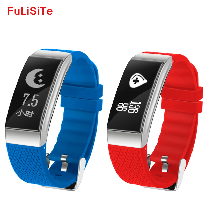 Smart Wristband Fitness Tracker Breathing training Vibrating Alarm