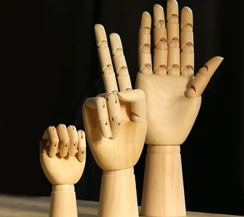 

New Style Wooden Manikin Mannequin Moveable Limbs Human Figure Art Sculpting Human Puppet Figurines Crafts Home DecorationLFB574