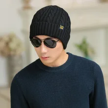 5 цветов мужские теплые зимние лыжные шапочки вязаная шапка Skullies Beanies Фестивальная приталенная Унисекс Мужская s шапка капот Tocas cap