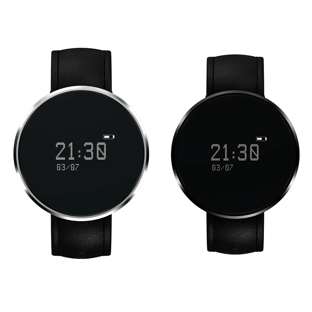 Waterproof Bluetooth Smartband Blood Pressure Oxygen Heart Rate Calorie Moniter Passometer Smart Bracelet Wristband Leather Band