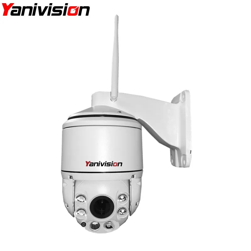

Yanivision Wireless Wifi HD Dome IP Camera Outdoor PTZ Pan/Tilt/Zoom Auto Focus with 960P and 1080P Optional wifi ptz dome cam