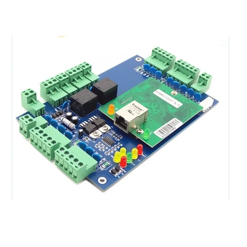 Веб сайт 2002 встроенный браузер IE 2 двери TCP/IP Rfid плата контроля доступа с