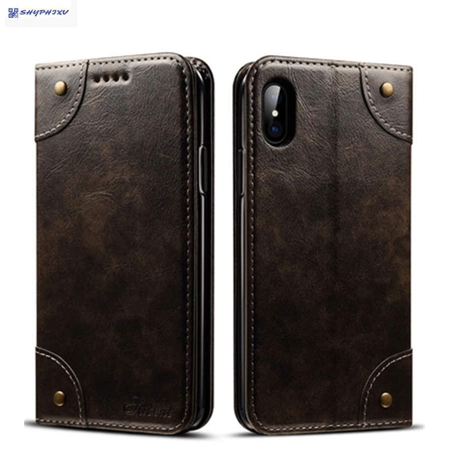 

High Quality PU Leather Flip Case For iPhone X XS XR XS Max Multi Card Holders Phone Cases For iPhone XS Max XR Stand Function