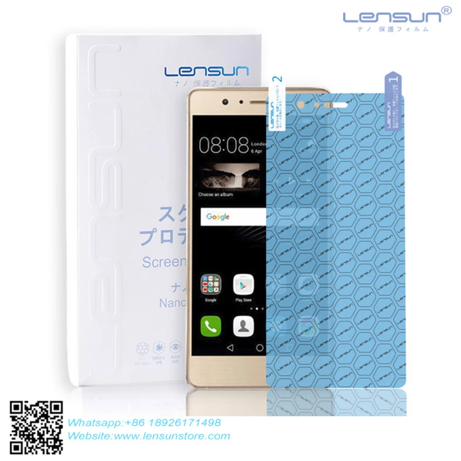 LENSUN мобильный телефон нано защитная пленка для Huawei P9 защита экрана | Мобильные