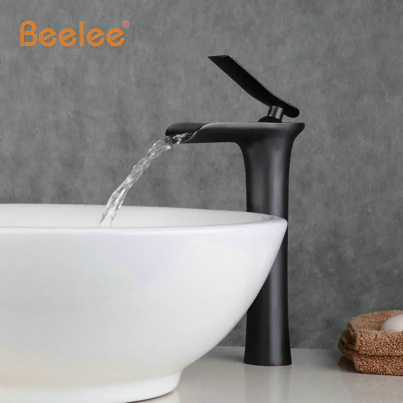 Beelee الجملة والتجزئة سطح جبل الشلال الحمام صنبور الغرور أحواض من الزجاج صنبور حوض خلاط المياه الباردة والساخنة الحنفية BL9009BH Beelee الجملة والتجزئة سطح جبل الشلال الحمام صنبور الغرور أحواض من الزجاج صنبور حوض خلاط المياه الباردة والساخنة الحنفية BL9009BH