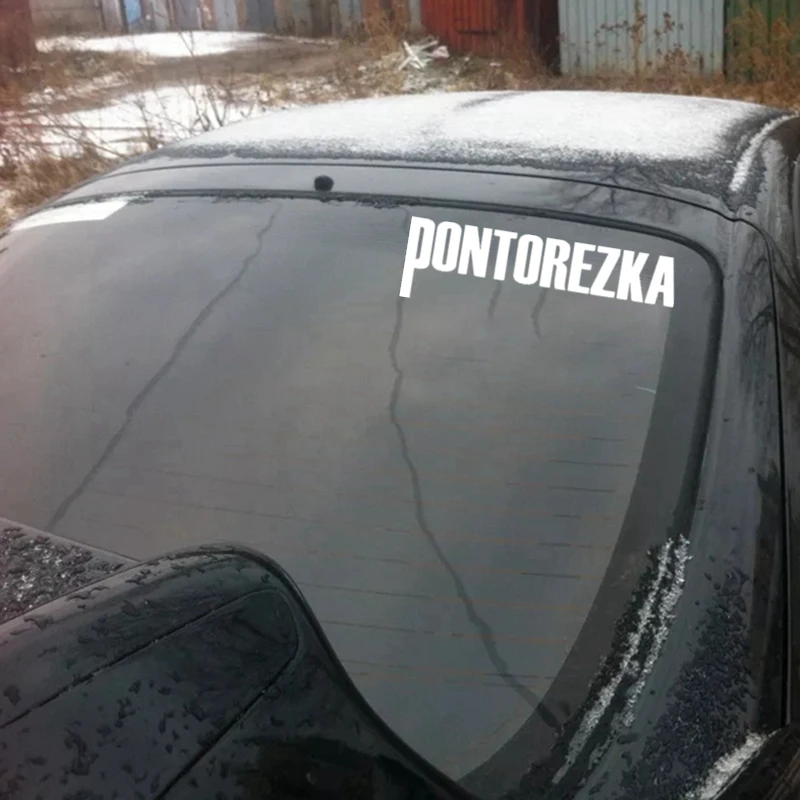 CK2320#30*9см наклейки на авто PONTOREZKA водонепроницаемые машину наклейка для