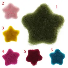 Реквизит для фотосъемки DIY Войлок украшение для детей в форме звезды игрушка красочные шерстяные фото украшения