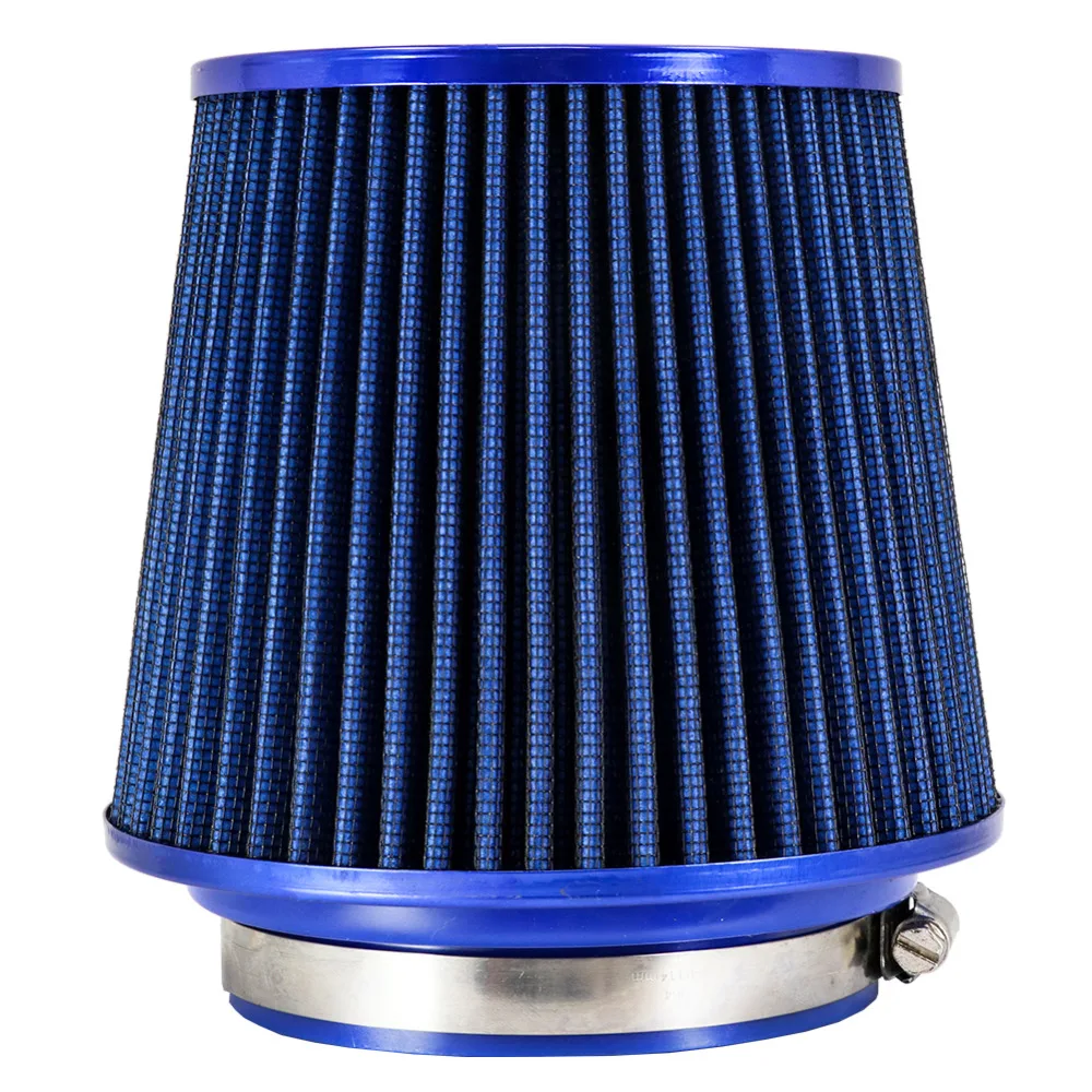 TIROL Free Shipping Round Tapered Universal Auto Cold Car Air Intakes 3" 76 88 101mm Motorcycle