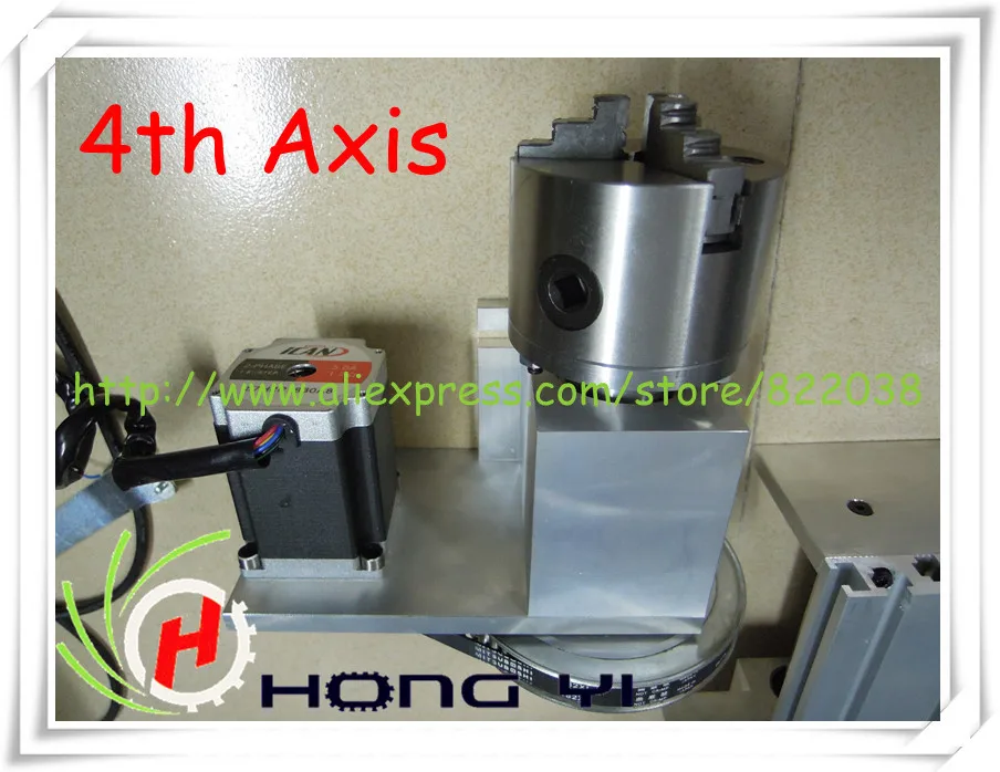 

CNC Router Rotational Axis, the 4th Axis, A axis for the engraving machine 80mm