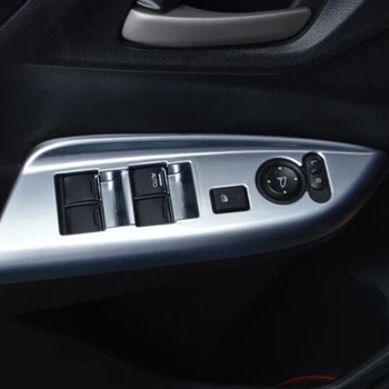 

For Honda FIT JAZZ 2014 2015 2016 2017 2018 Car Door Window glass Lift Control Switch Panel cover trim car styling accessories