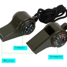 MUQGEW на открытом воздухе Многофункциональный 3 в 1 Открытый Кемпинг Туризм аварийный полезный свисток с компасом и термометром направление температуры