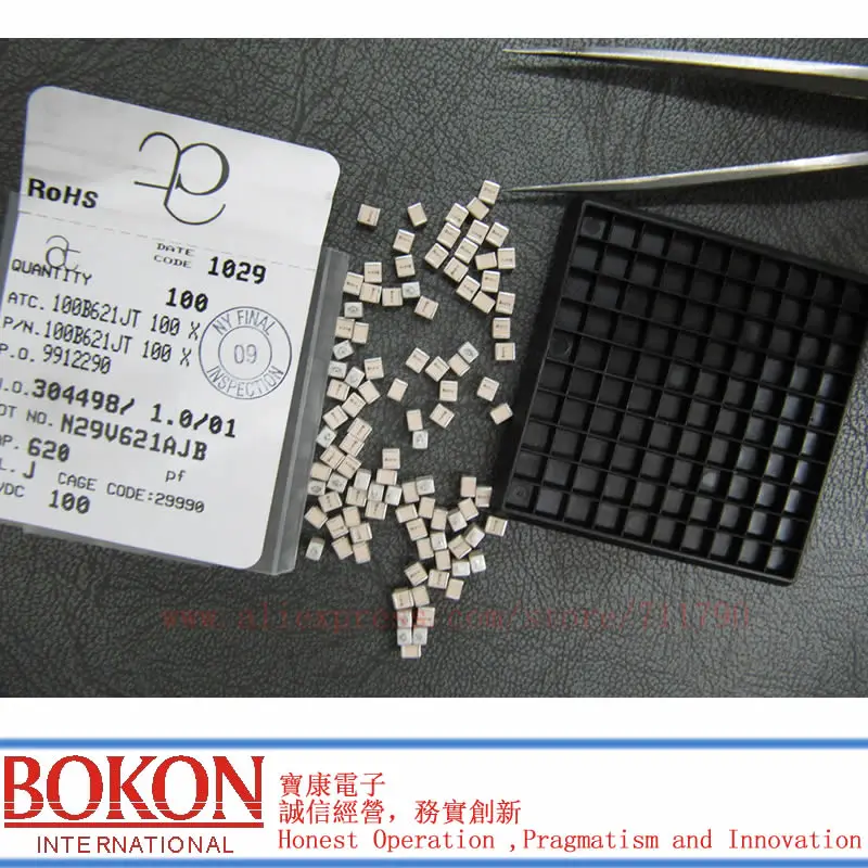 High Q Capacitors P90 ATC100B1R5BT500XT ATC100B1R5BW500XT ATC100B1R5BP500XT ATC100B1R5CT500XT  a1R5B a1R5C  1.5pF Chip Capacitor