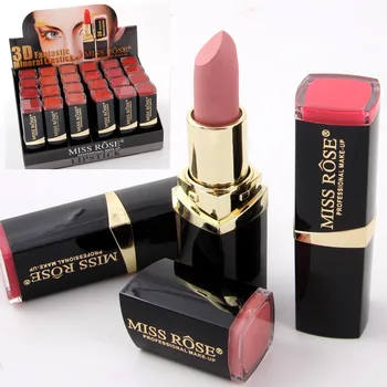 

24pcs Brand lipstick 3D beauty velvet lip stick natural Miosturizing waterproof long lasting lipstick kit