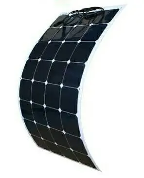 US $138.00 Sales Promotion NEW LISTING EcoWorthy 100w Watt Monocrystalline Semi Flexible Solar Panel Ideal For 12v
