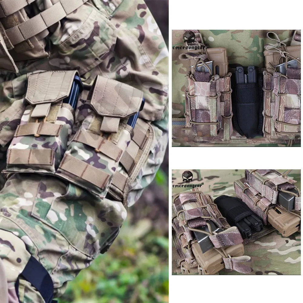 EMERSONGEAR модульная Rife ножная панель чехол тактический Molle Drop Leg Pouch охотничий пистолет кобура инструменты Molle Pouch EM6277