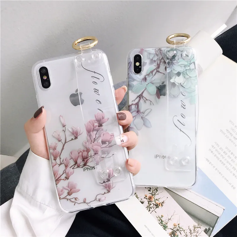 

Flower pattern soft Phone case for Vivo x20 x21 x23 x9 X27 Silk pattern anti-fall mobile phone case