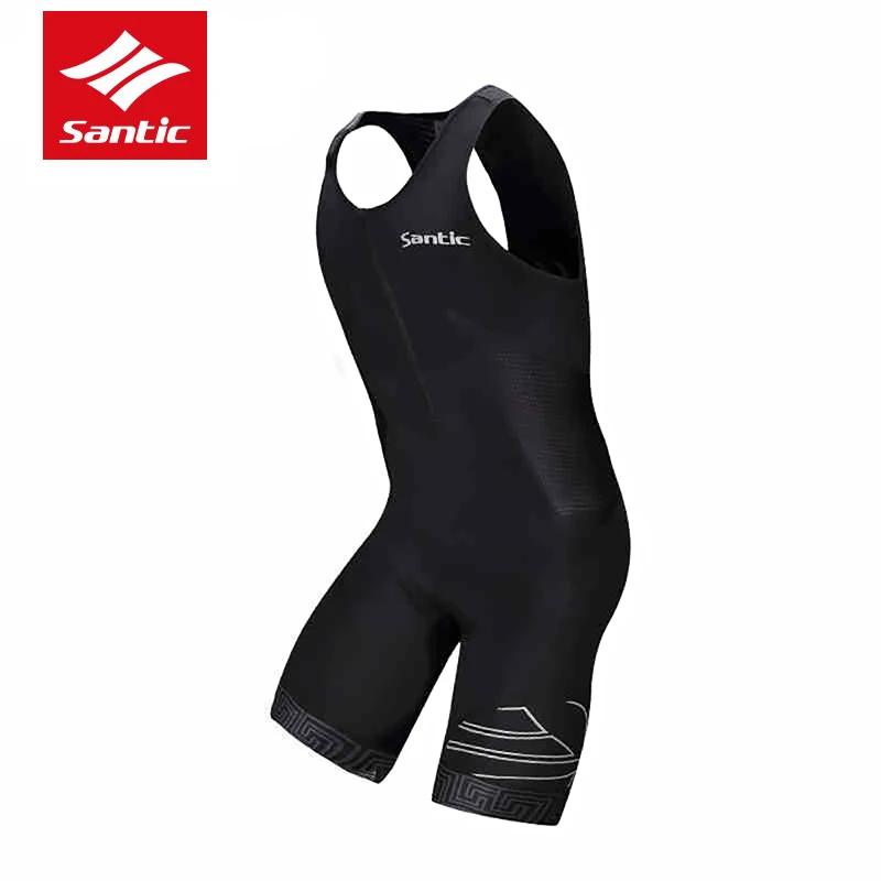 

Santic Cycling Jersey Pro Team Triathlon Cycling Skinsuit Sleeveless Breathable MTB Road Bike Bicycle Jersey Maillot Ciclismo