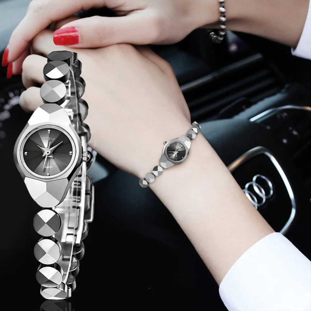 

DOM High Quality Women's Watch Waterproof Quartz Tungsten Steel Women's Watch Fashion Bracelet Watches Gifts