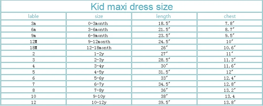 kid maxi dress1 size