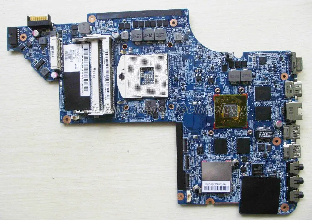HOLYTIME placa base para portátil hp Pavilion DV7 DV7-6000 665991-001 para intel cpu HM65 HD6770 no integrado tarjeta de gráficos HOLYTIME placa base para portátil hp Pavilion DV7 DV7-6000 665991-001 para intel cpu HM65 HD6770 no integrado tarjeta de gráficos
