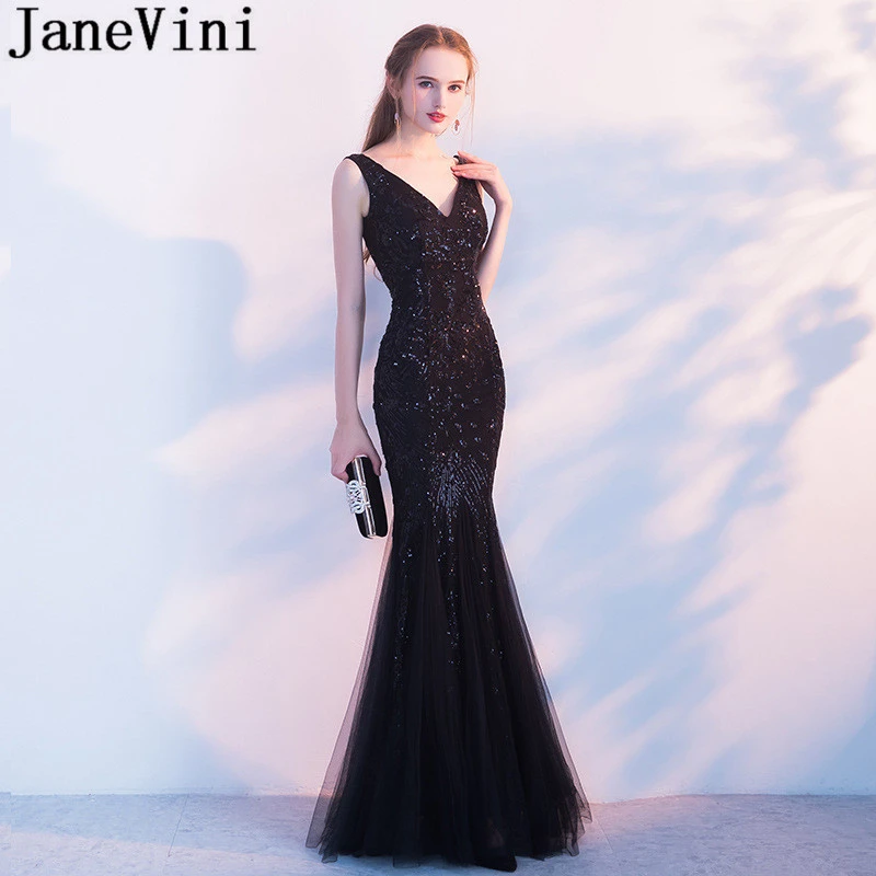 black gala gowns