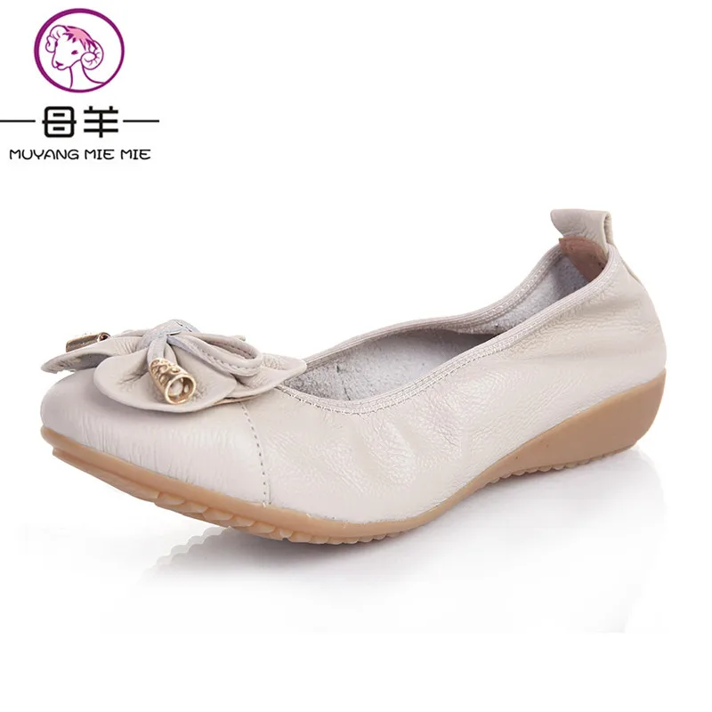 Plus Size 35 42 2016 Shoes Woman Genuine Leather Women Shoes 5 Colors Loafers Women s