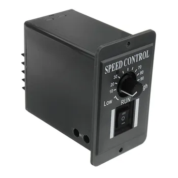 

CCM2US DC 6A Motor Speed Governor Slow Down Motor Controller Positive And Negative Rotating Control Switch 12V/24V/36V/48V