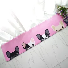 Симпатичная мультяшная собака ковер супер мягкий фланелевый коврик коврики для фитнеса и йоги кухня ванная комната Противоскользящие коврики