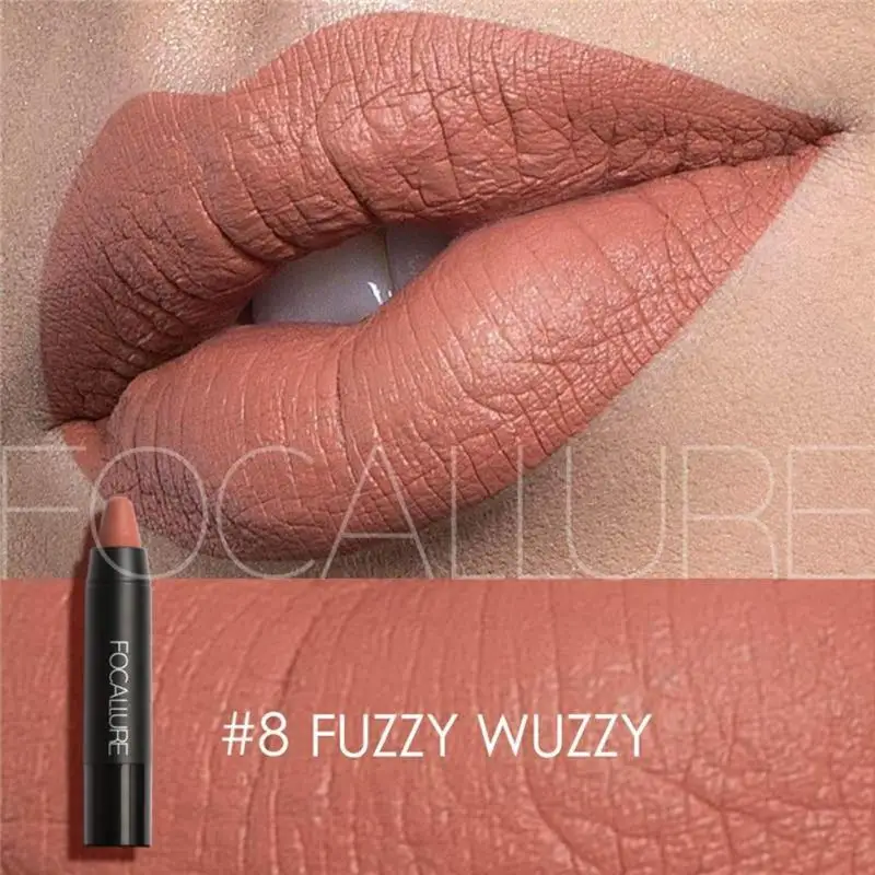 

Nude lipsticks Lips Makeup Moisturizing Non-marking Matte Crayon Lip Rouge Sticks 19 Colors Long Lasting Waterproof S3