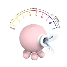 Силиконовый массажер для сосания 9 скоростей, вибрирующий массажер-присоска, игрушка для взрослых, для женщин, забавные товары, стимулятор для тела, инструмент для ухода за здоровьем