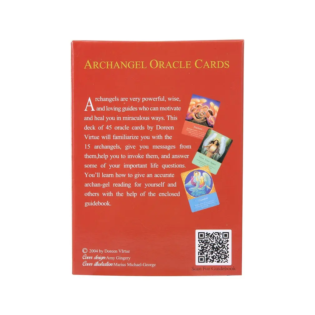 Волшебные карты Archangel Oracle Earth Magic: читай карты Fate Tarot для личного использования настольная игра 48 карт и руководство