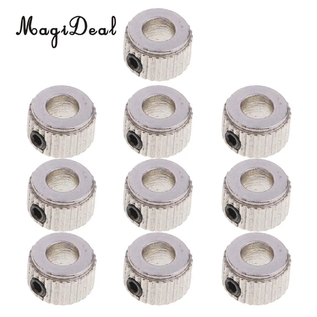 10Pcs 9x4.1mm 9x5.1mm 9x6.1mm 11x8.1mm RC Landing Gear Stop Set Wheel Collar Stopper RC Plane Model Accessories