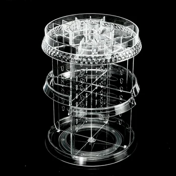 

Hot Sale 4 Layer 360° Rotating Holder Large Cosmetic Storage Makeup Organizer Drawer Box