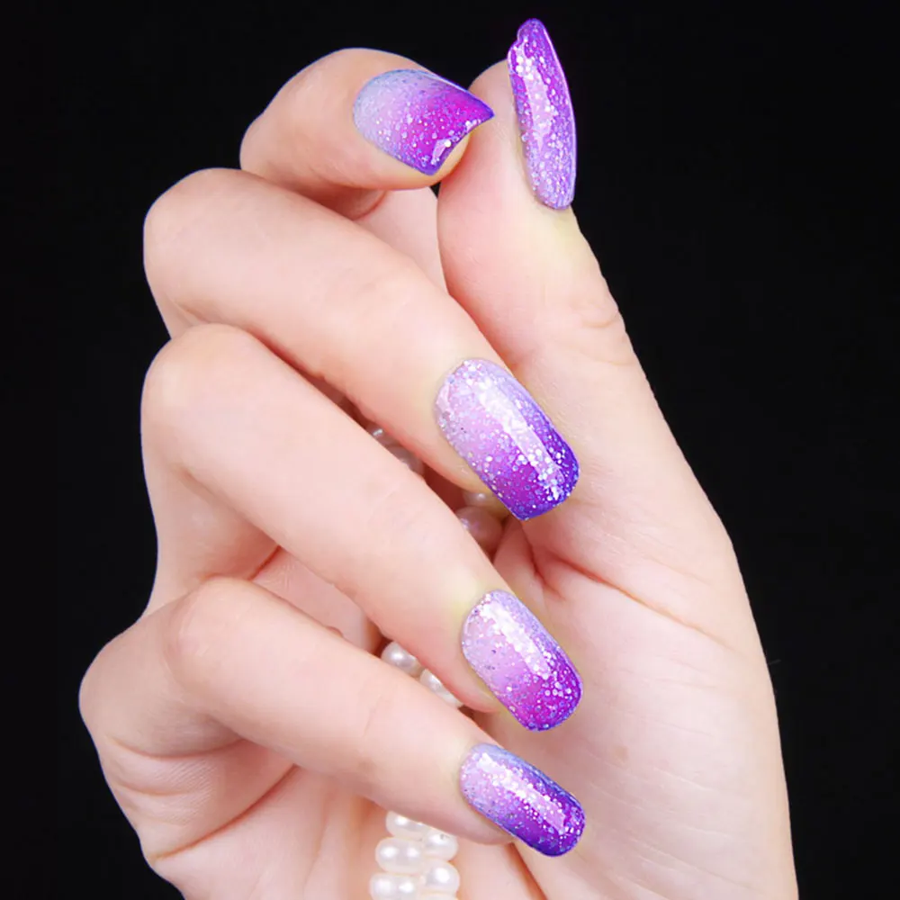 

1*Temperature Change Color Nail Gel Polish Soak Off UV Chameleon Gel Polish 18 Colors Seires Nail Polish Nail Art Accessoris