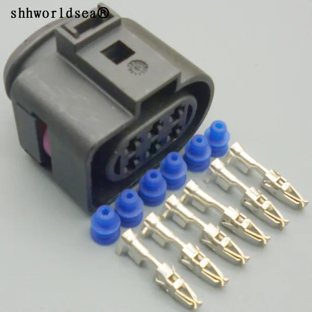 

shhworldsea 6 Pin Female 3.5mm Kit LSU 4.2 sensor connector 936142-1,1J0973733