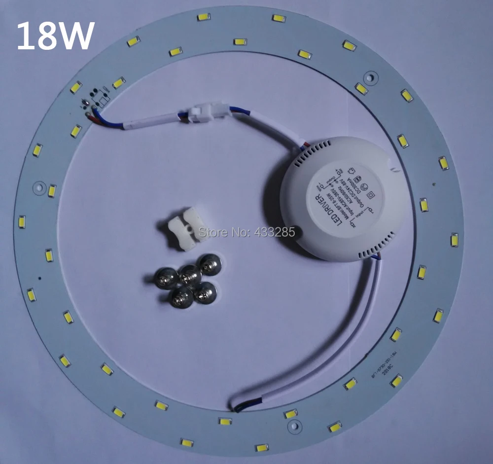 50 шт./лот LED поглощают свет купола SMD5730 5 Вт 12 Вт 15 Вт 18 Вт 23 Вт потолочный светильник Панель магнитная AC85-265V драйвер теплый белый/холодный